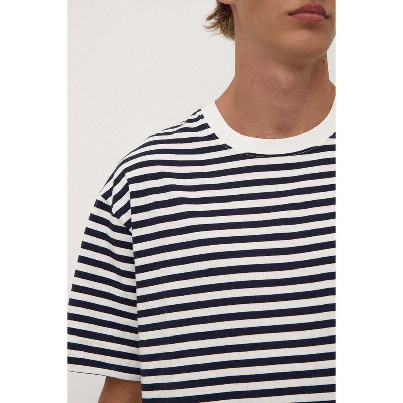 Assembly Label Grayson Stripe Tee True Navy/White image number 2